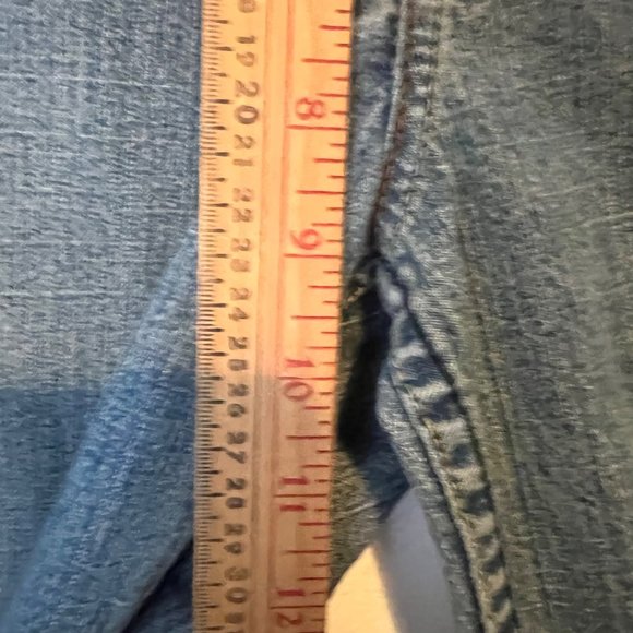Levi Strauss Blue Jeans Womens Size 8 Bootcut Low Rise Stretch 31 x 25.5 - Picture 5 of 12